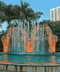 Fort Lauderdale Architectural Water Diamond Painting