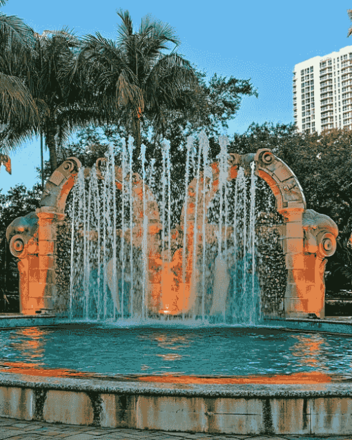 Fort Lauderdale Architectural Water Diamond Painting