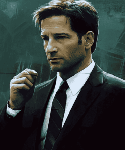 Fox Mulder Movies Diamond Painting