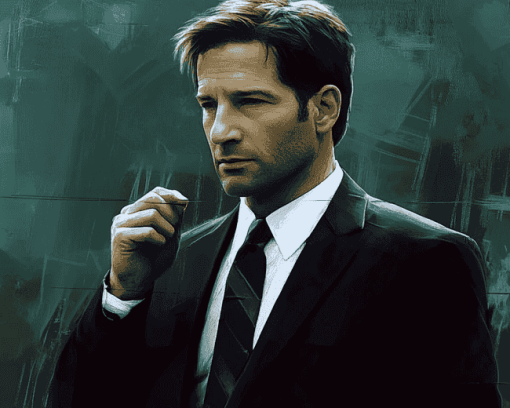 Fox Mulder Movies Diamond Painting