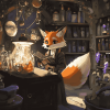 Fox Witch Animated Art Diamond Painting