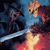 Freddy Vs Jason Movie Diamond Painting