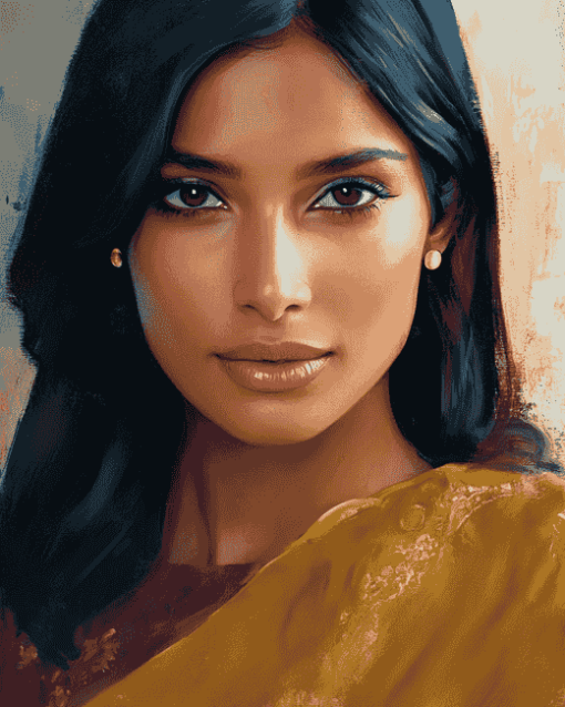 Freida Pinto Celebrity Diamond Painting