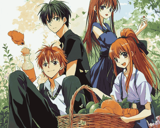 Fruit Basket Manga Anime Diamond Painting