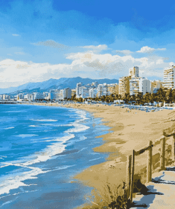 Fuengirola Seaside Diamond Painting