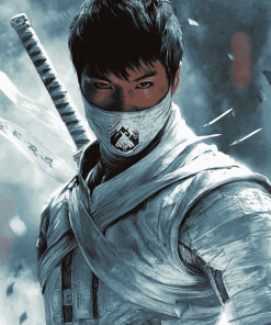 GI-Joe Storm Shadow Animation Diamond Painting