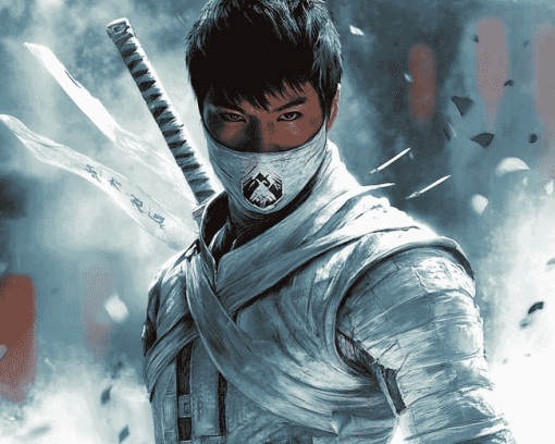 GI-Joe Storm Shadow Animation Diamond Painting