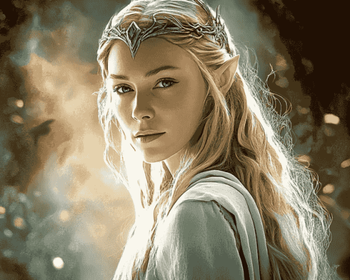 Galadriel Lord of The Rings Diamond Painting