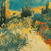 Garden At Arles by Van Gogh Diamond Painting