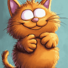 Garfield Cartoon Cat Diamond Painting