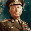 George Patton Military Diamond Painting