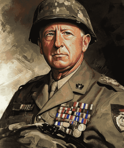 George Patton Military Legend Diamond Painting