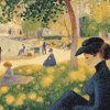 George Seurat Ladies Diamond Painting