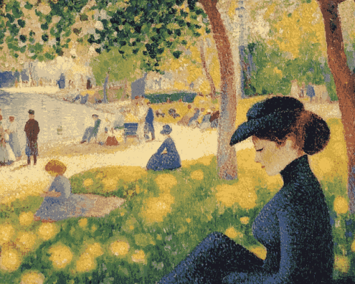 George Seurat Ladies Diamond Painting