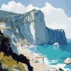 Gibraltar Beaches Diamond Painting