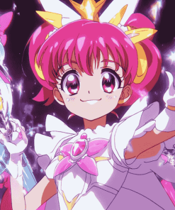 Glitter Force Animation Diamond Painting