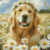 Golden Retrievers Puppy Diamond Painting