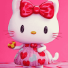 Gorgeous Hello Kitty Diamond Painting