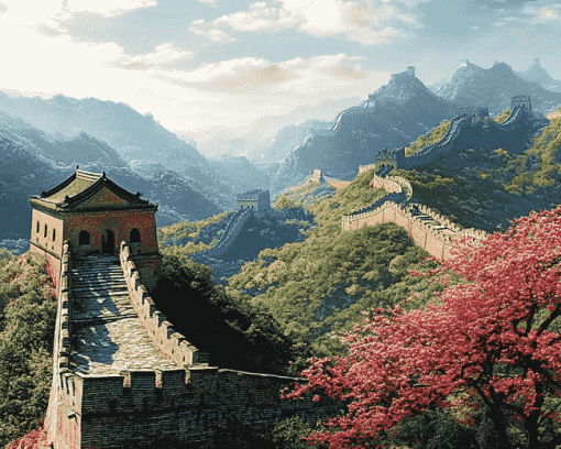 Great Wall of China Landscape Diamond Painting