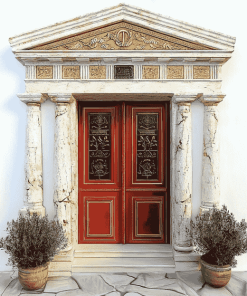 Greek Doors Diamond Painting