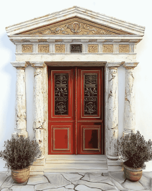 Greek Doors Diamond Painting