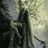 Green Fairy Fantasy Diamond Painting