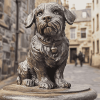 Greyfriars Bobby Statue Diamond Painting