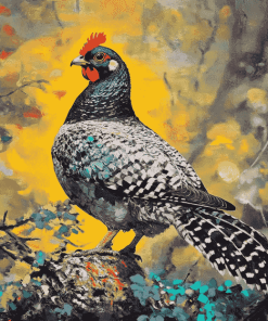 Grouse Bird Artistry Diamond Painting