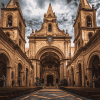 Guadalajara Cathedral Architecture Diamond Painting