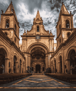 Guadalajara Cathedral Architecture Diamond Painting