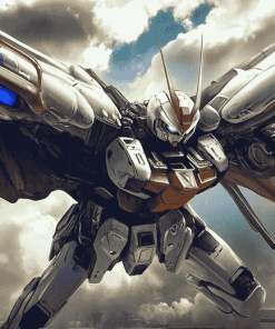 Gundam Wing Robot Anime Diamond Painting