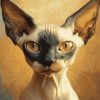 Hairless Cat Diamond Painting