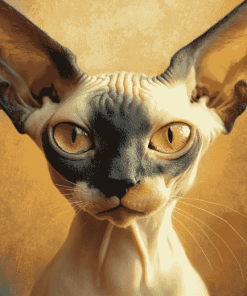 Hairless Cat Diamond Painting