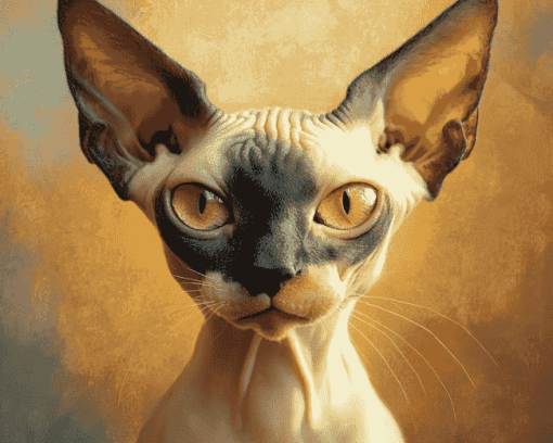 Hairless Cat Diamond Painting