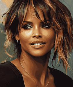 Halle Berry Celebrity Diamond Painting