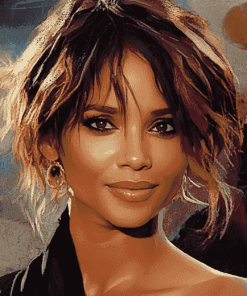 Halle Berry Celebrity Diamond Painting