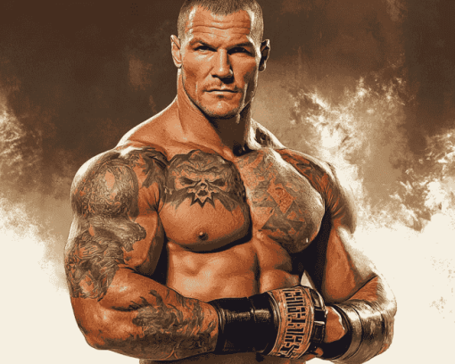 Handsome Randy Orton WWE Diamond Painting