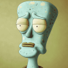 Handsome Squidward Cartoon Diamond Painting