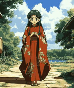 Hanyou Noyashahime Anime Diamond Painting