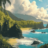 Hawaii Maui Seascape Diamond Painting