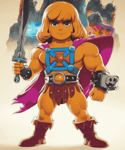 He Man Animation Diamond Painting