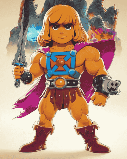 He Man Animation Diamond Painting