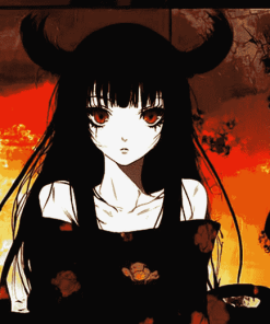 Hell Girl Anime Art Diamond Painting