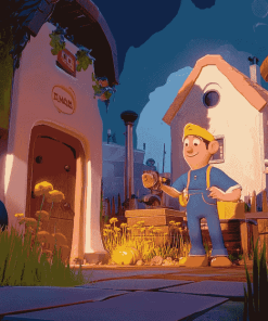 Hello Neighbor Adventure Diamond Painting