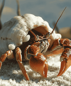 Hermit Crab Nature Diamond Painting