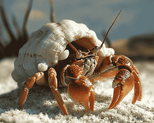 Hermit Crab Nature Diamond Painting