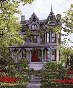 Historic House Diamond Painting