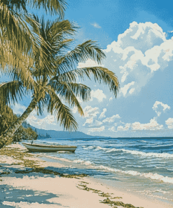 Hondurad Island Seascapes Diamond Painting