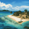 Honduras Beaches Seascapes Diamond Painting