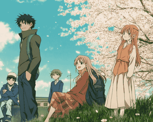 Honey and Clover Anime Artwork Diamond Painting